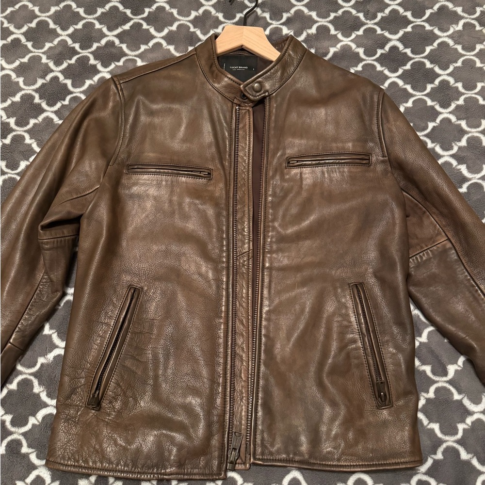 Lucky Brand Leather Jacket